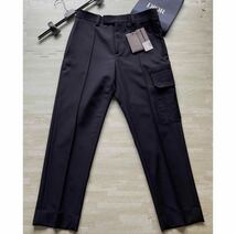 1円スタート！Dior Homme 定価11万5000円 NON DOUBLE PANTSスラックス ネイビー CELINE_画像2