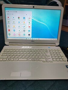 FUJITSU LIFEBOOK AH54/H FMVA54HW Corei5-3210M 2.5GHz 4GB HDD750GB 15.6型ワイド液晶　ジャンク扱い