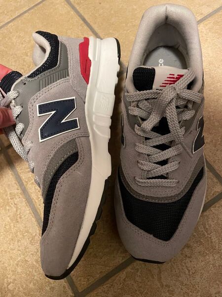 cm997hcj ニューバランス スニーカー22.5cm グレー HCM997