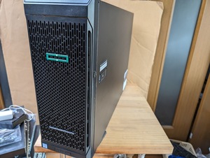 HPE ML350 Gen10 Xeon Silver 4110 HDD無 BIOS起動確認済み 本体のみ 現状