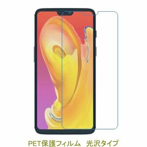 【2枚】 OnePlus 6 液晶保護フィルム 高光沢 クリア F519