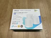 TP-Link 新世代 Wi-Fi6 メッシュWi-Fi 無線LANルーター 3ユニット 2402+574Mbps AX3000 Deco X50(3-pack) 未使用品あり_画像1