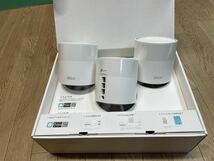 TP-Link 新世代 Wi-Fi6 メッシュWi-Fi 無線LANルーター 3ユニット 2402+574Mbps AX3000 Deco X50(3-pack) 未使用品あり_画像2