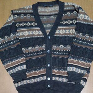 古着 90s PRESENT TREND カーディガン ニット ニットカーディガン ヴィンテージ 1点物 希少