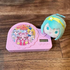 HUGっと!プリキュア 目覚まし時計 トゥインクルスタープリキュア キュアミルキー ちびぬいぐるみ セット売り