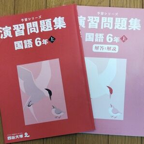 書込みなし！四谷大塚 予習シリーズ 演習問題集 国語 6年上