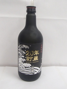 ＃59479 【未開栓】 さつま 白波 20年貯蔵 長期貯蔵 本格焼酎 芋焼酎 720ml 25％ 薩摩酒造