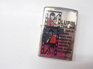 #59314【保管品】ZIPPO ジッポ オイルライター LUPIN Ⅲ THE 3rd ルパン三世 シリアル刻印 ルパン モンキー・パンチ コレクション