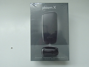 #59577【未開封品】Ploom X プルームエックス スターターキット スレートグレイ PX1 電子タバコ