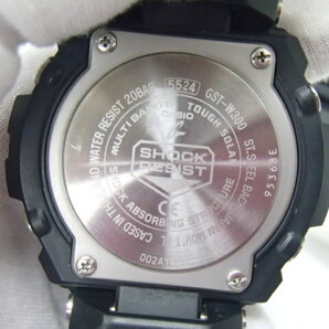 #59793【中古品】G-SHOCK/ジーショック G-STEEL Gスチール 電波ソーラー ウォッチ 腕時計 GST-W300-1AJF 動作品の画像10