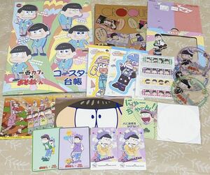 【おそ松さん】カード等17枚セット タワーレコード 特典 非売品 タワレコ コースター台帳 えいがのおそ松さん 