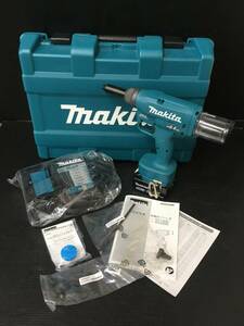 【未使用品】★makita マキタ 18v充電式リベッタ RV250DRG フルセット(6.0Ahバッテリー、充電器、ケース付) T2304 IT7OPX74PU20