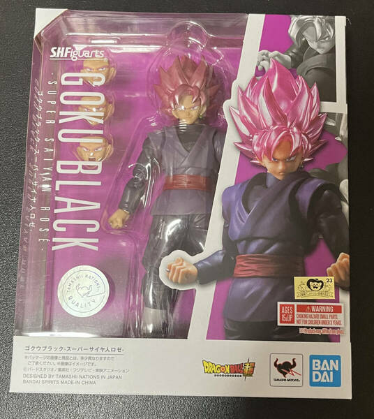 【新品未開封】ドラゴンボール超 S.H.Figuarts ゴクウブラック-スーパーサイヤ人ロゼ-