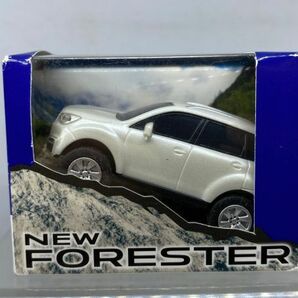 SUBARU FORESTER スバル フォレスター 非売品 ミニカー プルバックカー ノベルティの画像1