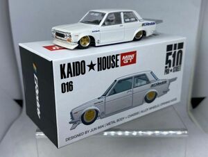 TSM MODEL MINI GT 1/64 KAIDO HOUSE 016 DATSUN 510 PRO STREET ダットサン JUN IMAI Greddy 街道ハウス