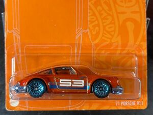 ホットウィール HOTWHEELS Orange & Blue 71 PORSCHE 911 ポルシェ 53