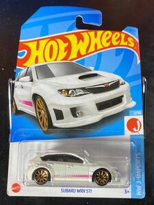 ホットウィール HOTWHEELS SUBARU WRX STI 白 スバル IMPREZA インプレッサ GRB