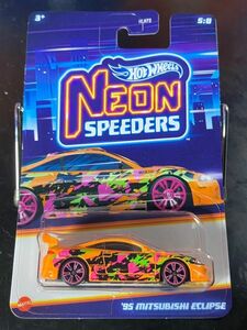 ホットウィール HOTWHEELS NEON SPEEDERS 95 MITSUBISHI ECLIPSE 三菱 エクリプス ネオン