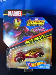 ホットウィール HOTWHEELS CHARACTER CARS MARVEL AVENGERS INFINITY WAR IRON MAN MARK 50 アベンジャーズ アイアンマン