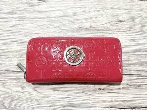 TORY BURCH トリーバーチ ピンク 長財布 ジャンク