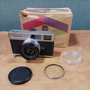 Canon Canonet Canon can net lens 45mm F1.9 film camera camera retro that time thing used Junk long-term storage 