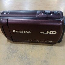 Panasonic HC-V550M パナソニック デジタルビデオカメラ ビデオカメラ デジカメ カメラ 中古 簡易動作確認済み 長期保管_画像4