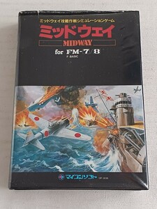 ジャンク 現状品 中古 長期保管 ミッドウェイ MIDWAY FM-7・8 カセットテープ マイコンソフト 電波新聞社 動作未確認 