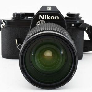 【ズームレンズ付き】 Nikon ニコン EM リトルニコン フィルムカメラ 一眼レフカメラ 取説 ストラップ 付属 現状品 ＃201101の画像2