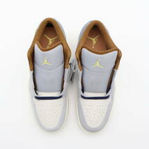 【新品未使用】Nike Air Jordan 1 Low SE Phantom Coconut Milk Amber Brown Star Blue ナイキ エアジョーダン1 ロー SE FZ5042-041 27cm_画像5