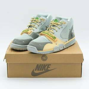 【新品未使用】Travis Scott × Nike Air Trainer 1 Grey Haze Dusty Sage トラヴィス スコット ナイキ エアレトーナー1 DR7515-001 30cm