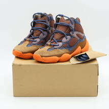 【新品未使用】ADIDAS YEEZY 500 HIGH "ORANGE" アディダス イージー 500 ハイ オレンジ GW2873 26.5cm_画像1