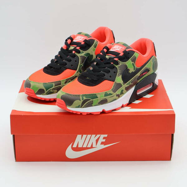 【ほぼ新品】atmos × NIKE AIR MAX 90 DUCK CAMO アトモス × ナイキ エアマックス90 ダックカモ CW6024-600 26.5cm