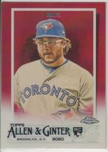 新来日外国人 横浜DeNA Anthony Kay アンソニー・ケイ 2020 Allen & Ginter Topps Chrome RC Red Refractor 5枚限定_画像1