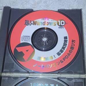 CD-ROM 2枚 セット / 遊ぶWindows 1995年 10月 A B オトナの体験版 プリンタ PC 雑誌 付録 パソコン ソフト 資料 so2の画像2