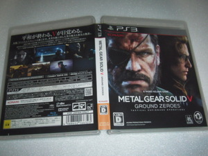 中古 PS3 メタルギアソリッドV グラウンド・ゼロズ 動作保証 同梱可