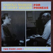 ハロルド・メイバーン/ジェフ・キーザー/ピアノ・デュオ/PIANO DUO/フィニアス・ニューボーンに捧ぐ/HAROLD MABERN & GEOFF KEEZER/1995年_画像2