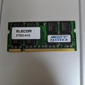 ELECOM ノート用メモリ Pc2 sodimm 1GB