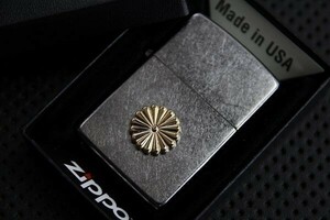 ★1円～ USA製 ZIPPO 菊の御紋 菊紋 愛国 菊紋章 平成 右翼 左翼 昭和 令和 ご紋家紋 bv246