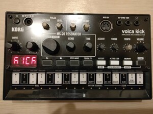 KORG アナログキックジェネレーター　Volca kick コルグ リズムマシン