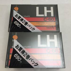 ▲未使用未開封品 Daiei ダイエー カセットテープ LHC-60 ノーマルポジション 4巻セット▲