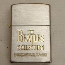 020●Zippo ジッポー THE BEATLES COLLECTION ビートルズ コレクション シルバー×ゴールド 未使用 難あり●_画像2