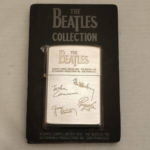 021●Zippo ジッポー THE BEATLES ビートルズ サイン 未使用●