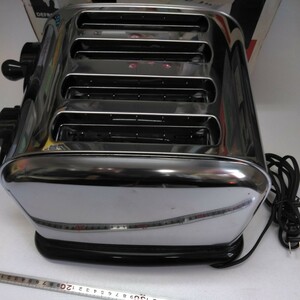 4 スライス トースター イデア IGK04 - SY 稼働品説明書あり　4枚焼きトースター