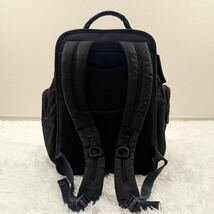 美品 TUMI トゥミ リュックサック リュック バックパック キャンバス ブラック 黒_画像2