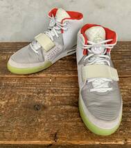 ★NIKE★AIR YEEZY 2★NRG★PURE PLATINUM★ナイキ★エアイージー2★ピュアプラチナム★ハイカットスニーカー★靴★シューズ★508214-010★_画像1