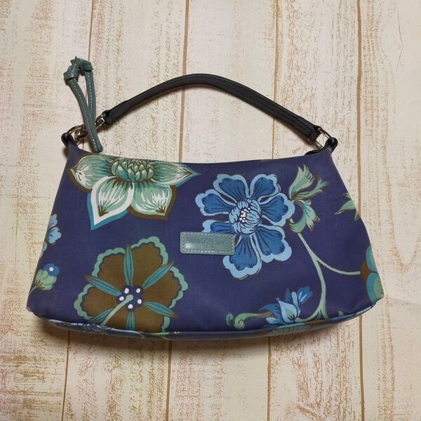 LONGCHAMP ロンシャン 562522 フラワー柄 ハンドバッグ