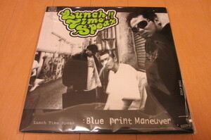 ★【LUNCH TIME SPEAX ランチ・タイム・スピークス】☆『BLUE PRINT MANEUVER』 美品盤 激レア★