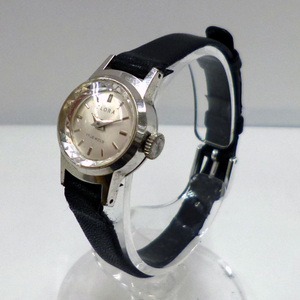 フローラ 2針 手巻き 17石 レディース 腕時計 ヴィンテージ FLORA 動作品 スイス製