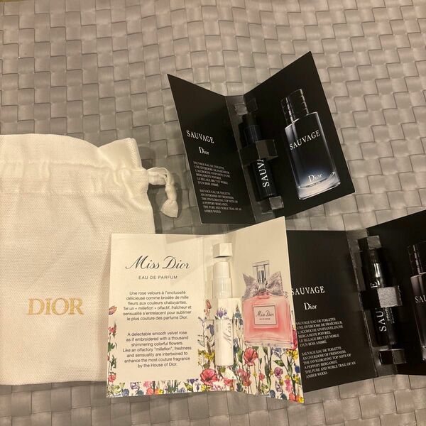 Dior 香水3点セット　1ml 