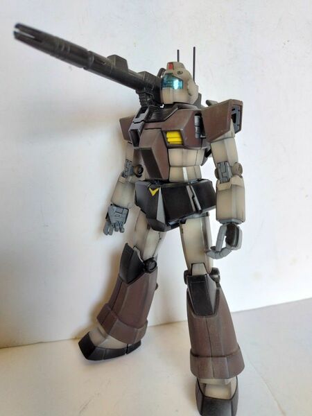 ガンプラ完成品　MGジムキャノン